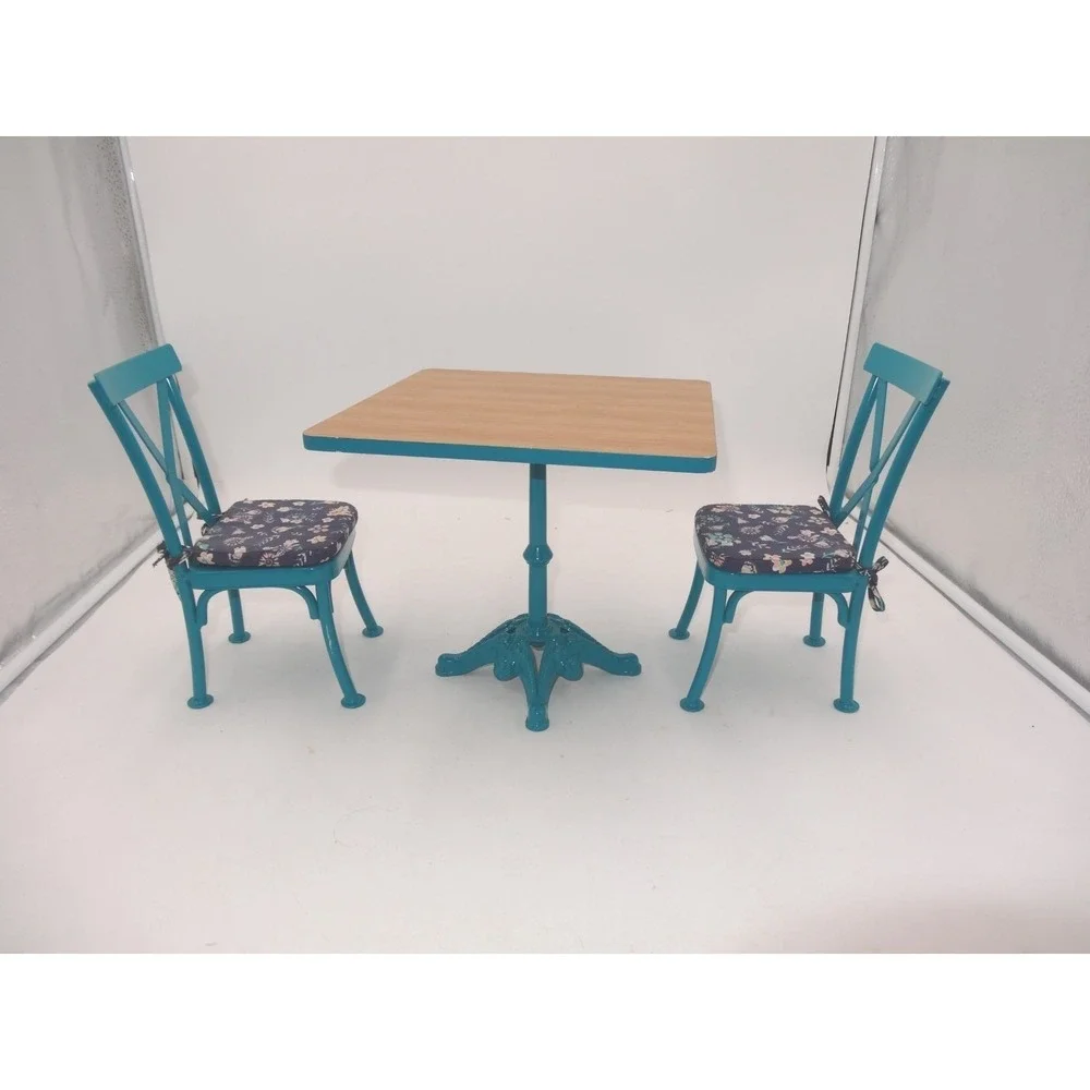 American Girl‎ Doll Teatime Table & Chairs Set Truly Me some Accessories Retired